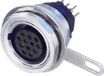Neutrik MPF12-V Ronde connector Bus, inbouw verticaal Totaal aantal polen: 12 Serie (ronde connectoren): miniCON 1 stuk