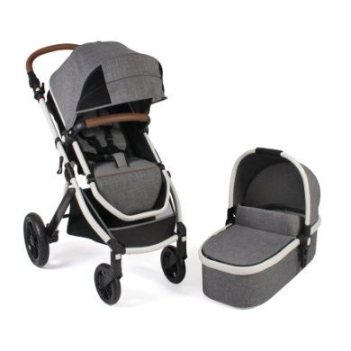 CHIC 4 BABY Combi-Pushchair TORRE Melange Grijs