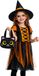 FIESTAS GUIRCA Kattenbak van metaal, 29 x 31 cm, accessoires voor Halloween, ideaal voor katten en vleermuizen, voor volwassenen en kinderen, zwart en geel