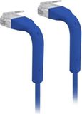 Ubiquity UniFi patchkabel Cat6, 3 meter, blauw, ultradun, met gebogen RJ45-connectoren