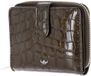 Golden Head Leren portemonnee Cayenne RFID Protect Minibörse mit Riegel 1006 Toffee bruine