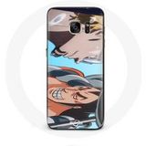 Maniacase Etui voor Samsung Galaxy S6 Edge Oden en Rayleigh One Piece Anime Manga