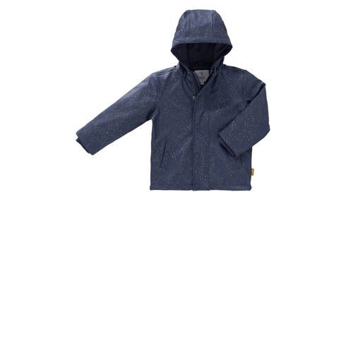 Fresk Regenjas Indigo Dots Donkerblauw