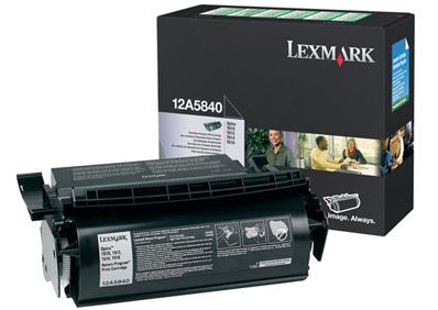 Lexmark T61x - Zwarte Toner Cartridge - 10.000 Pagina's - 12A5840
