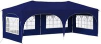 vidaXL Pop-up Feesttent 575 x 288 x 245 cm Blauw Oxford Stof