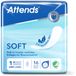 Attends Soft 1 Mini Long - 12 pakken van 16 stuks