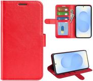 MobyDefend Hoesje - Samsung Galaxy S26 Plus - Wallet Book Case - Rood