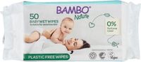 Bambo Nature Bio Babydoekjes - 2 x 50 stuks - Voordeelverpakking