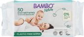 Bambo Nature Bio Babydoekjes - 2 x 50 stuks - Voordeelverpakking