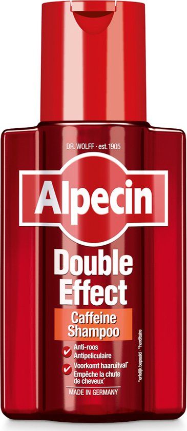 Alpecin Double Effect Shampoo - 200ml - Anti-roos & Haargroei
