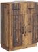 vidaXL Dressoir avec tiroir Vieux bois 66 x 34,5 x 87 cm Bois traité