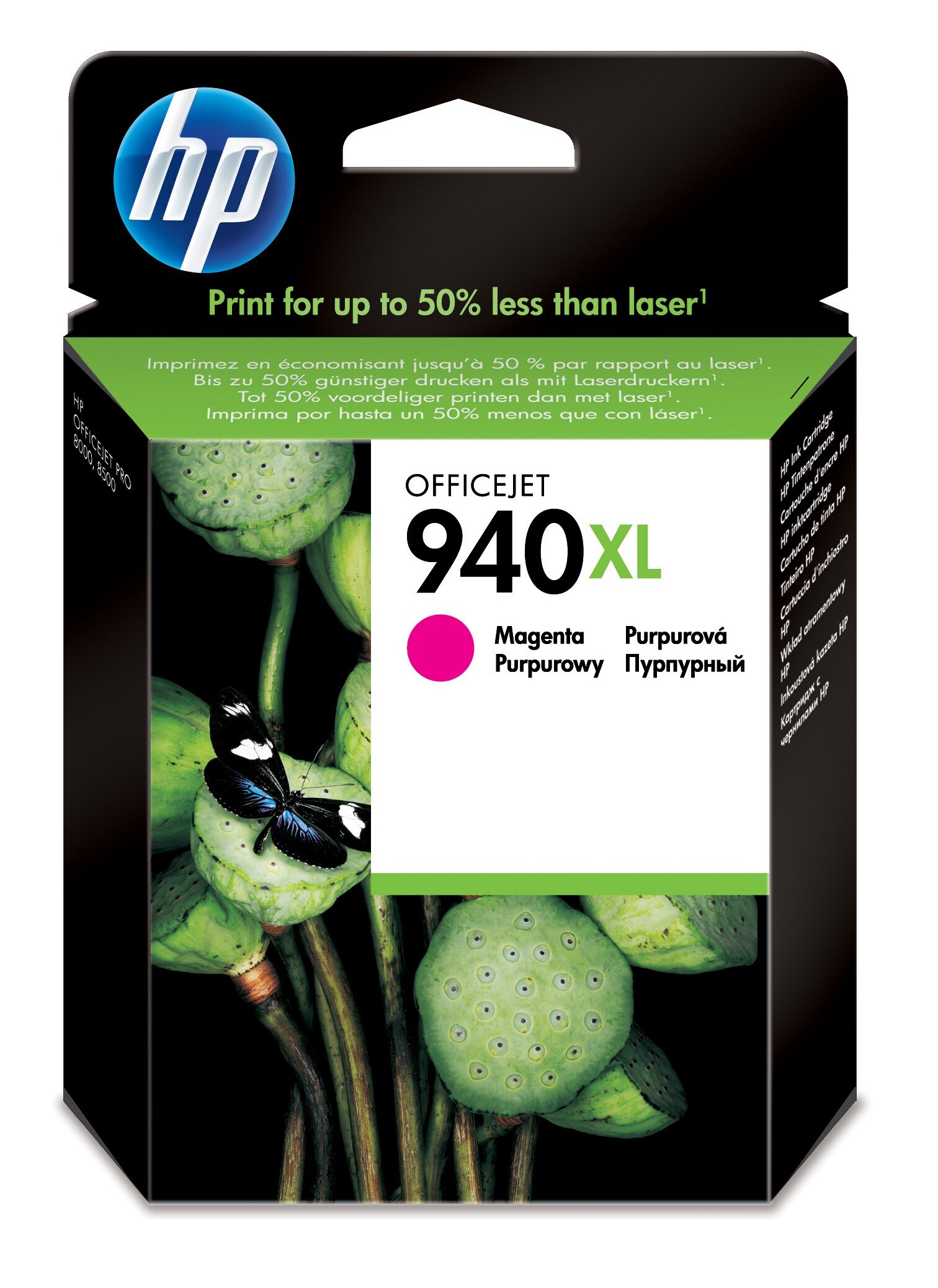 HP 940XL High Yield Magenta Original Ink Cartridge single pack / magenta