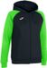 Joma Academy IV Veste à capuche Femme - Noir / Fluo Vert | Taille : M