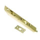 MICEL 92433 Insteekpen voor deuren en ramen, van staal, vierkant, messing afwerking, 160 x 16 x 14 mm