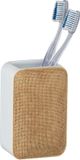 Wenko Tandenborstelhouder Ambila 12 Cm Polyresin Wit/beige