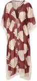 LingaDore Kimono Sable stripe Gestreept Mouwloos 100% Polyester