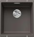 BLANCO SUBLINE 400-U Silgranit spoelbak, 430x460 mm, InFino, grijs
