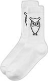 KnowledgeCotton Apparel Chaussettes de tennis Unisexe 39-42 Blanc Coton/Polyester 2 pièces