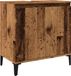 vidaXL Wastafelkast 58x33x60 cm bewerkt hout oud houtkleurig