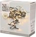 Merkloos Kerstverlichting 240 LED - 18m - Warm Wit - Timer - Buiten/Binnen