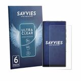 Savvies - Screenprotector voor FiiO M33 R2R - Folie Beschermfolie transparant 6 Stuks