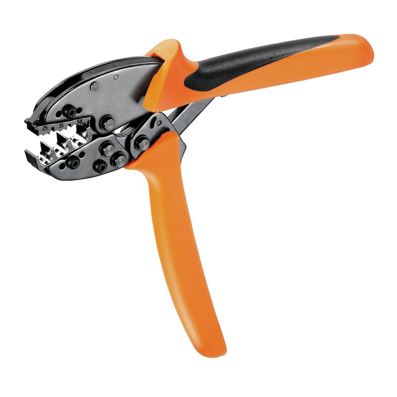 Weidmüller PZ 50 - Kabel krimper - zwart, oranje