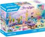 PLAYMOBIL Centre de soins pour étoiles de mer pour animaux, 71499, 2 figurines, phoque bébé, 24x24x16 cm