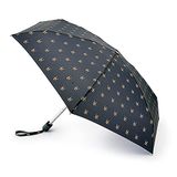 Fulton Kleine paraplu, miauwprint, ultracompact, lichtgewicht windbestendig frame, Meerkleurig, Medium, Compact met Meow Print