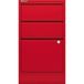 Bisley Home Filer, 2 universeel, 1 HR lade, metaal, 670 kardinaal rood, 40 x 41,3 x 67,2 cm