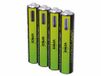 VERICO LoopEnergy oplaadbare USB-C batterij AAA 1,5V 900mWh (600mAh) Li-Ion, snel opladen via USB-C aansluiting in ca. 2 uur (4x AAA)
