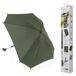 reer ShineSafe Parasol voor kinderwagen, uv-bescherming (UPF 80+), universeel geschikt voor combi- en sportwagens, zonwering met draaischarnier, van 100% rPET-pongé, eenvoudig aan te brengen, bosgroen