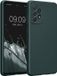 kwmobile metallic telefoonhoesje van TPU - geschikt voor Samsung Galaxy A52 / A52 5G / A52s 5G - Flexible case voor smartphone - In metallic petrol