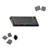 GLORIOUS GPBT Basics Keycaps Armor Grey US Lay-out | 115 Stuks PBT Polymeer No-Fade Sublimatie, Custom Mechanisch Toetsenbord 100% 75% 65% 60% Compatibel, Windows MacOS