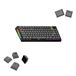 GLORIOUS GPBT Basics Keycaps Armor Grey US Lay-out | 115 Stuks PBT Polymeer No-Fade Sublimatie, Custom Mechanisch Toetsenbord 100% 75% 65% 60% Compatibel, Windows MacOS
