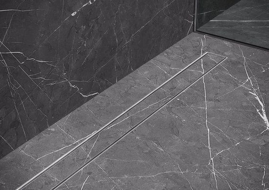 Easy Drain Compact Tegel FF Douchegoot - 80cm - RVS