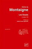 Les essais: Livres 1 à 3