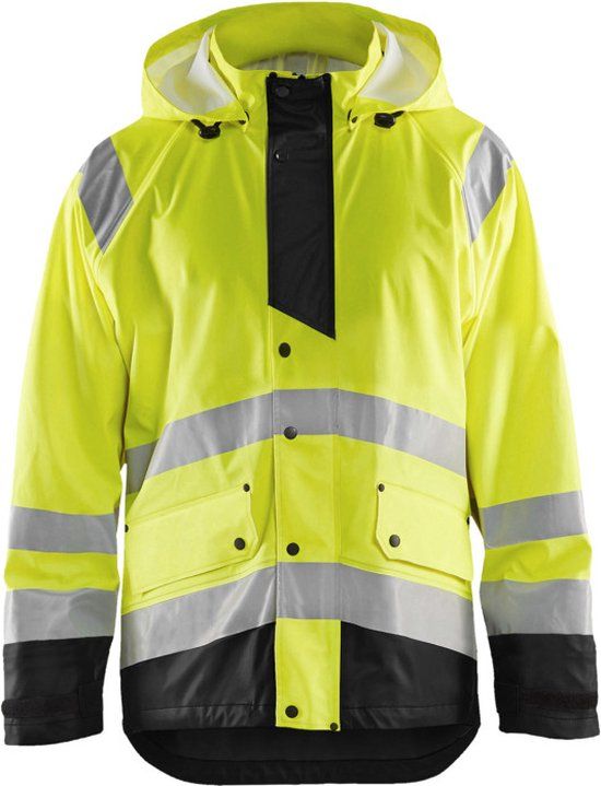 Blåkläder Blaklader Regenjas High Vis LEVEL 3 4327-2005 - High Vis Geel/Zwart - S