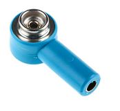 RS PRO Adapter 10 mm drukknop - 4 mm banaanbus volgens EN 61340-5-1