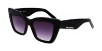 GAFAS Karl Lagerfeld KL6158S Black Cat Eye Zonnebril Vrouwen