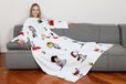 Kanguru 1193 plaid 140 x 180 cm Polyester Meerkleurig