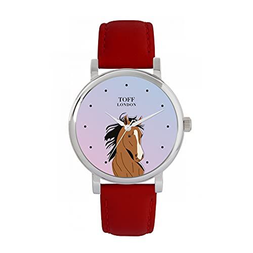 Toff London Bruin Arabisch paardenhoofdhorloge - 5059656659211