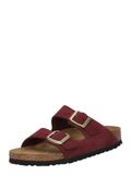 BIRKENSTOCK Muiltjes 'Arizona' donkerbruin / wijnrood
