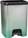 GREAT PLASTIC PEDAL huisvuilemmer KLASSE 26 liter groen metallic