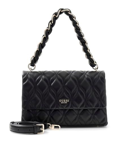 GUESS schoudertas Maxine Flap Crossbody Black zwart