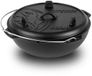Petromax Kazan 6L Fonte Wokvorm Zwart