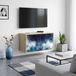 Maison Exclusive RAALTE meuble TV 69 x 33 x 40 cm chêne Sonoma