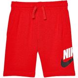 Nike Boys Club Bermuda Rosso da Bambino 86G710-U10, rood, 7 jaar