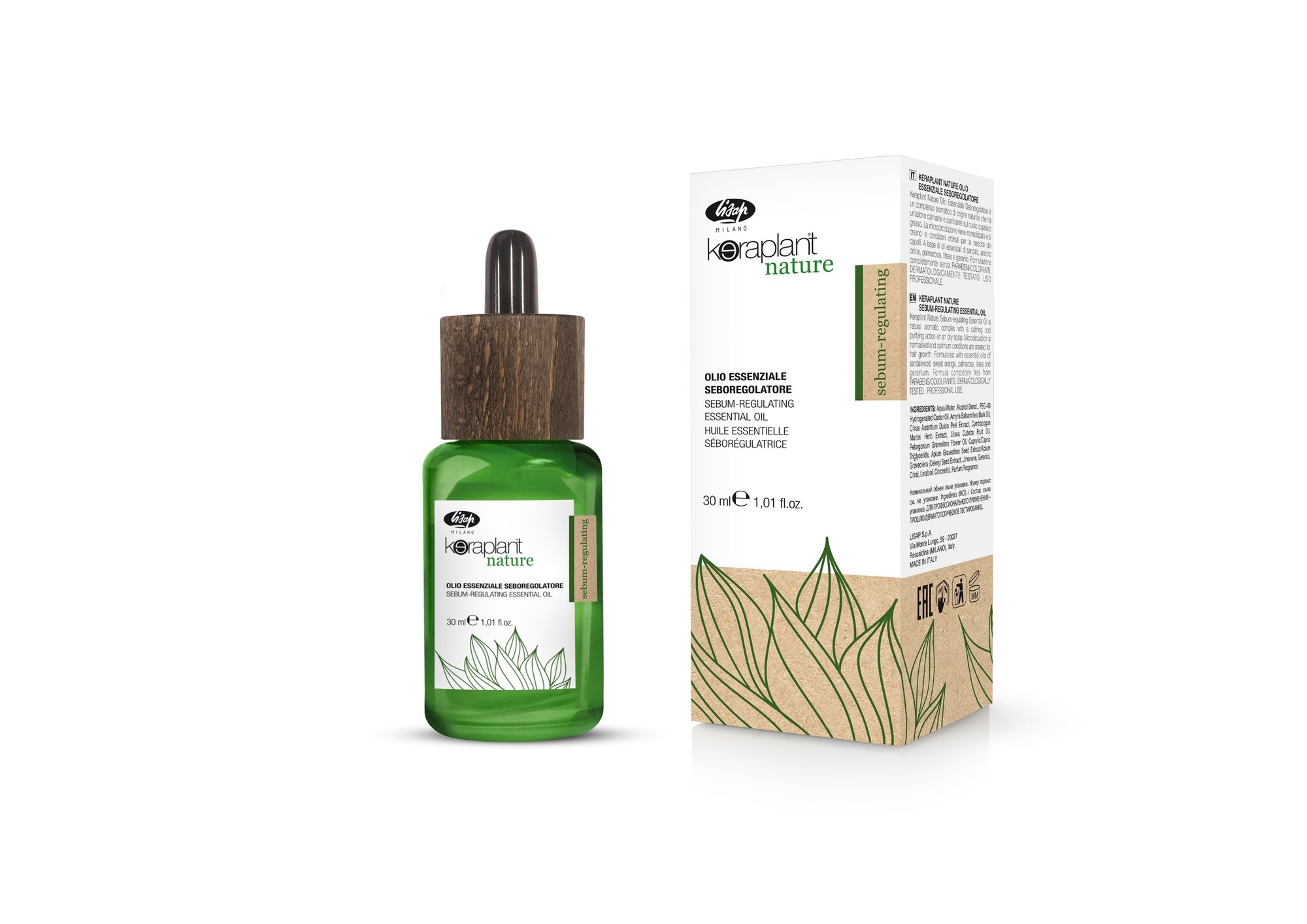 Lisap Keraplant Nature Sebum-Regulating Essential Oil 30ml