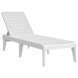 VidaXL 364220 Lounge Tuinstoel Polypropyleen Wit