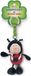 Merkloos / Sans marque NICI Pluche Lieveheersbeestje - Sleutelhanger Geluk - Tas Decoratie - Zacht Pluche Materiaal - 7 cm - Rood